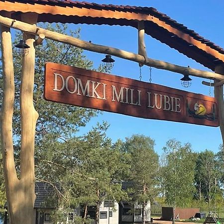 Domki Mili Lubie Gudowo Jezioro Lubie Drawsko Pomorskie Exteriör bild